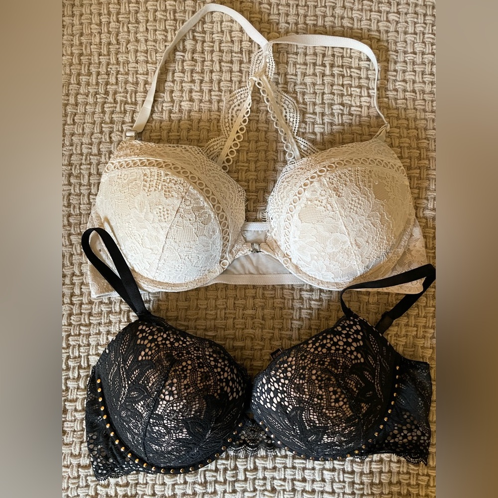 Two Victorias Secret Bras-Gently used